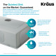Кухонная мойка Kraus Standart PRO™ KHT301-18 (460 х 460 х 260)