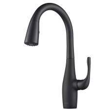 Смеситель кухонный Kraus KPF-1670MB Черный