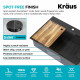 Кухонная мойка Kraus KWT Kore™ KWT310-33/PGM (838 x 559 x 229)