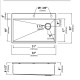 Кухонная мойка Kraus KWT Kore™ KWT310-33/PGM (838 x 559 x 229)
