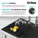 Кухонная мойка Kraus KWT Kore™ KWT310-33/PGM (838 x 559 x 229)