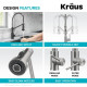 Змішувач кухонний Kraus KFF-1610BB Бронза
