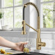 Змішувач кухонний Kraus KFF-1610BB Бронза