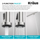 Змішувач кухонний Kraus KFF-1610CH Хром
