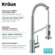 Змішувач кухонний Kraus KFF-1610CH Хром