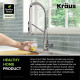 Змішувач кухонний Kraus KFF-1610CH Хром