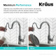 Змішувач кухонний Kraus KPF-2620CH Хром