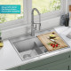 Кухонная мойка Kraus KWT Kore™ KWT302-30 (762 x 432 x 240)