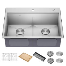 Кухонная мойка Kraus KWT Kore™ KWT302-30 (762 x 432 x 240)