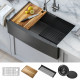 Кухонная мойка Kraus KWF Kore™ KWF210-33/PGM (835 x 514 x 254)