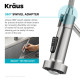 Змішувач кухонний Kraus KFF-1610MB Чорний