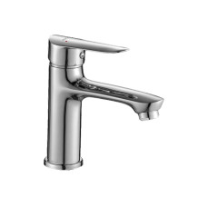 Змішувач для умивальника Kuchinox CENTO, з корком klik-klak, хром BKC_022D