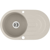 Кухонна гранітна мийка Laveo бежева Dafne SBD_481T (780х470х204)