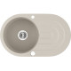 Кухонна гранітна мийка Laveo бежева Dafne SBD_481T (780х470х204)