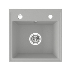 Кухонная гранитная мойка Laveo серая Trzynastka SBP_510T (440х440х173)
