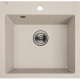 Кухонная гранитная мойка Laveo бежевая ALENA SBA_410T (490х490х220)