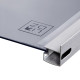 Душова кабіна Lidz Latwa SC80x80x160.SAT.HIGH.GR скло тоноване без піддона