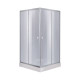 Душевая кабина Lidz Wawel SC80x80х201.SAT.LOW.GR стекло тонированное поддон Mazur