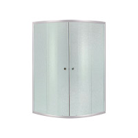 Душова кабіна Lidz Latwa SC90x90x160.SAT.HIGH.FR скло Frost без піддона
