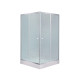 Душевая кабина Lidz Wawel SC80x80x201.SAT.LOW.FR стекло Frost поддон Mazur