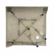 Душевой поддон Lidz Kapielka ST80x80х14 низкий, квадратный