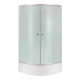 Душевая кабина Latwa SC90x90x205.SAT.MID.FR стекло Frost поддон средний
