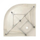 Душевая кабина Lidz Latwa SC90x90x199.SAT.LOW.GR стекло тонированное поддон