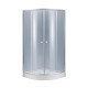 Душевая кабина Lidz Latwa SC90x90x199.SAT.LOW.GR стекло тонированное поддон