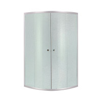 Душова кабіна Lidz Latwa SC90x90.SAT.LOW.FR скло Frost без піддона