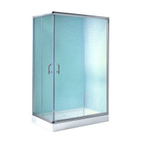 Душова кабіна Lidz Wawel SC100x80x199.SAT.LOW.FR скло Frost піддон