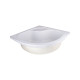 Душевой поддон Lidz Kapielka ST90x90x41 с панелью