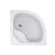 Душевой поддон Lidz Kapielka ST80x80x41 с панелью
