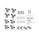 Душевая кабина Lidz Wawel SC80x80x185.SAT.LOW.FR стекло Frost без поддона