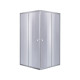 Душевая кабина Lidz Wawel SC80x80х185.SAT.LOW.GR стекло тонированное без поддона