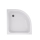 Душовий піддон середній Lidz Kapielka ST80x80x26 з панеллю