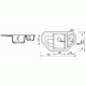 Мойка гранитная Marmorin Sten grey 385613003 (97x51x21.5)