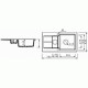Мойка гранитная Marmorin Tama white 390513006 (78x43,5x17)
