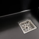 Кухонная мойка Platinum Handmade 60*50 (600x500x230 мм) PVD черная HSB
