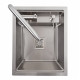 Кухонная мойка скрытая Platinum TZ 40*50