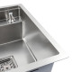 Кухонная мойка скрытая Platinum TZ 40*50
