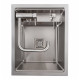 Кухонная мойка скрытая Platinum TZ 40*50