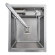 Кухонная мойка скрытая Platinum TZ 40*50