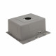 Мойка для кухни Platinum Handmade 500х450х220 (толщина 3,0/1,5 мм + корзина, дозатор в комплекте)