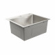 Мойка для кухни Platinum Handmade 500х450х220 (толщина 3,0/1,5 мм + корзина, дозатор в комплекте)