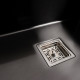 Кухонная мойка Platinum Handmade 65*45 (650x450x230 мм) PVD черная HSB