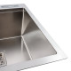 Кухонная мойка 50*50 Platinum Handmade с подставкой для ножей