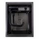Кухонная мойка скрытая черная Platinum TZ 40*50