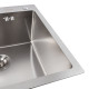 Кухонная мойка Platinum Handmade 500x500x220 (толщина 3,0/1,5 мм корзина, дозатор в комплекте)
