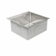 Кухонная мойка Platinum Handmade 500x500x220 (толщина 3,0/1,5 мм корзина, дозатор в комплекте)
