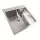 Кухонная мойка Platinum Handmade 500x500x220 (толщина 3,0/1,5 мм корзина, дозатор в комплекте)